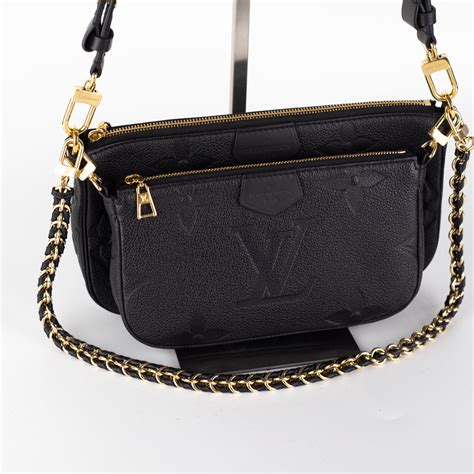 black lv pochette